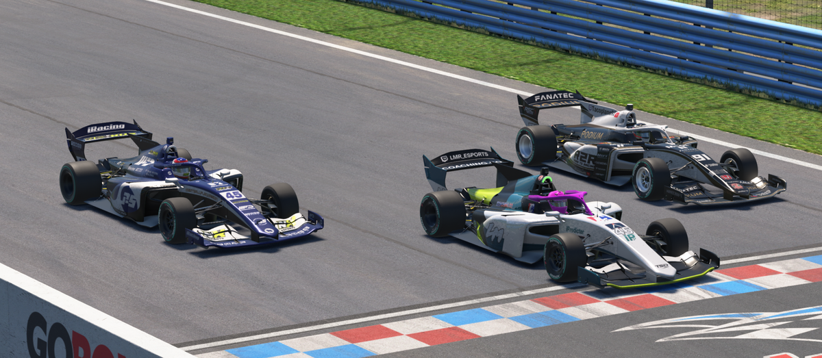 Will Callegari takes the inaugural win in the American Formula Series qualifiers!